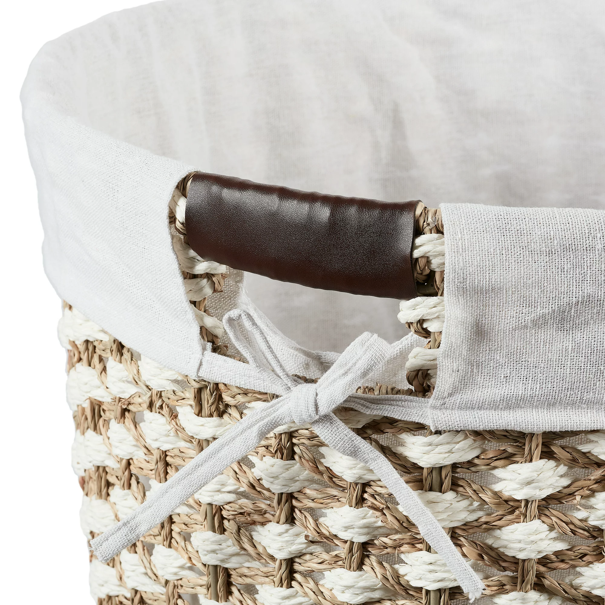 Better Homes & Gardens Braided Seagrass Laundry Hamper