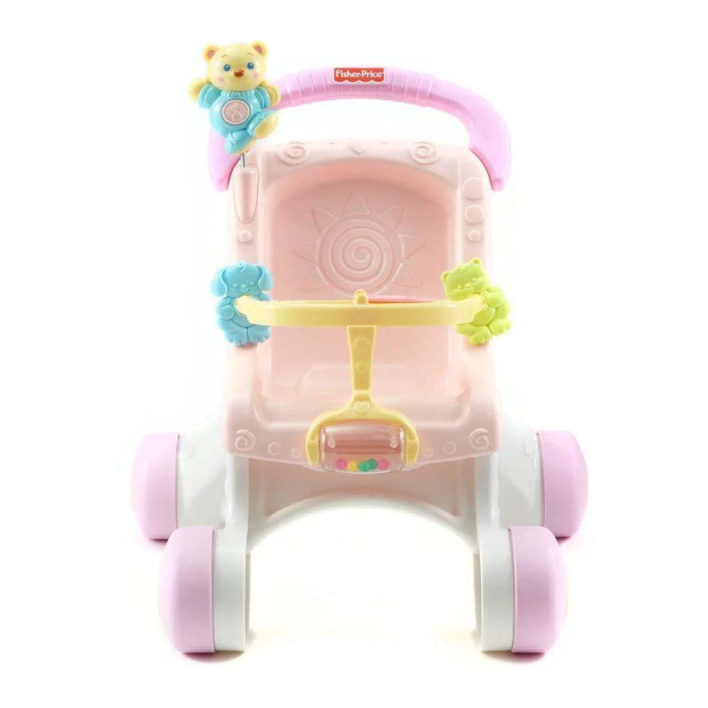 Fisher-Price Brilliant Basics Stroll-Along Walker