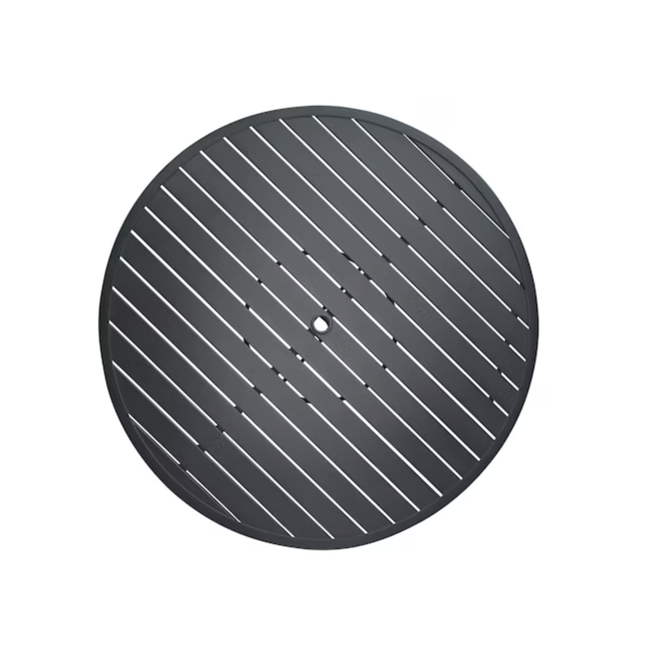 Style Selections Pelham Bay Round Outdoor Dining Table With Umbrella Hole