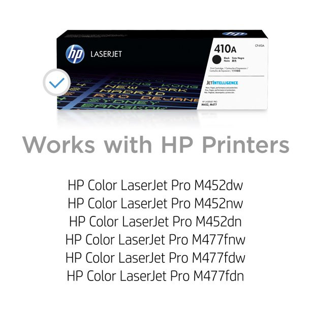 HP 410A (CF410A) Toner Cartridge. Black