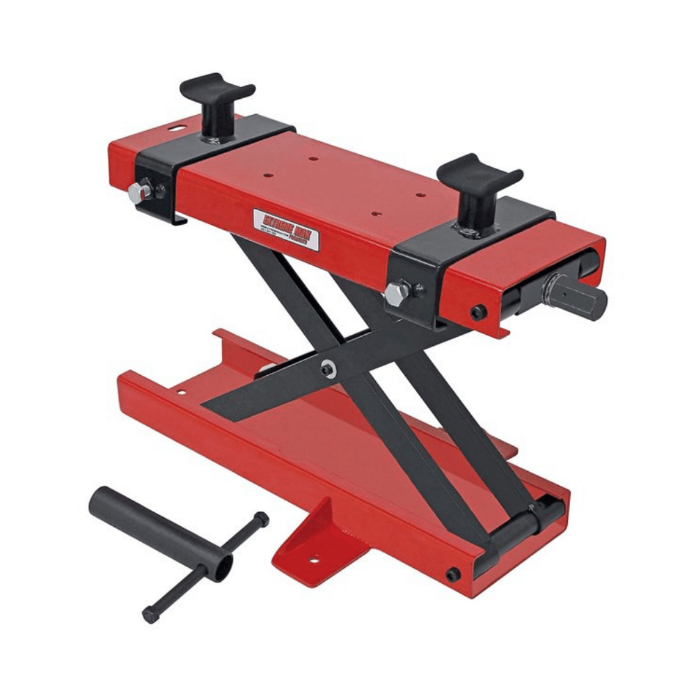 Extreme Max 1100-Pound Motorcycle Scissors Jack. Narrow
