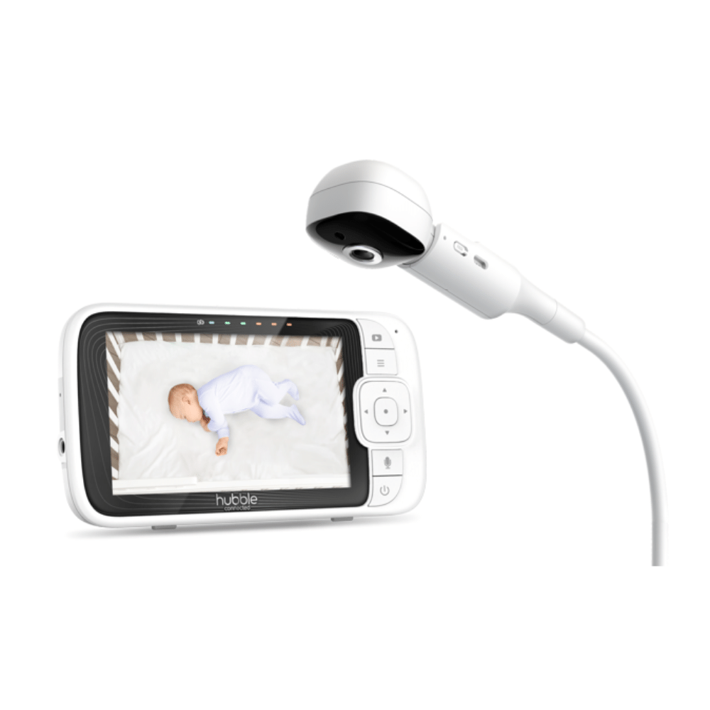 Hubble Nursery Pal Skyview Baby Monitor. 5″ HD Baby Monitor with Crib Mount Camera