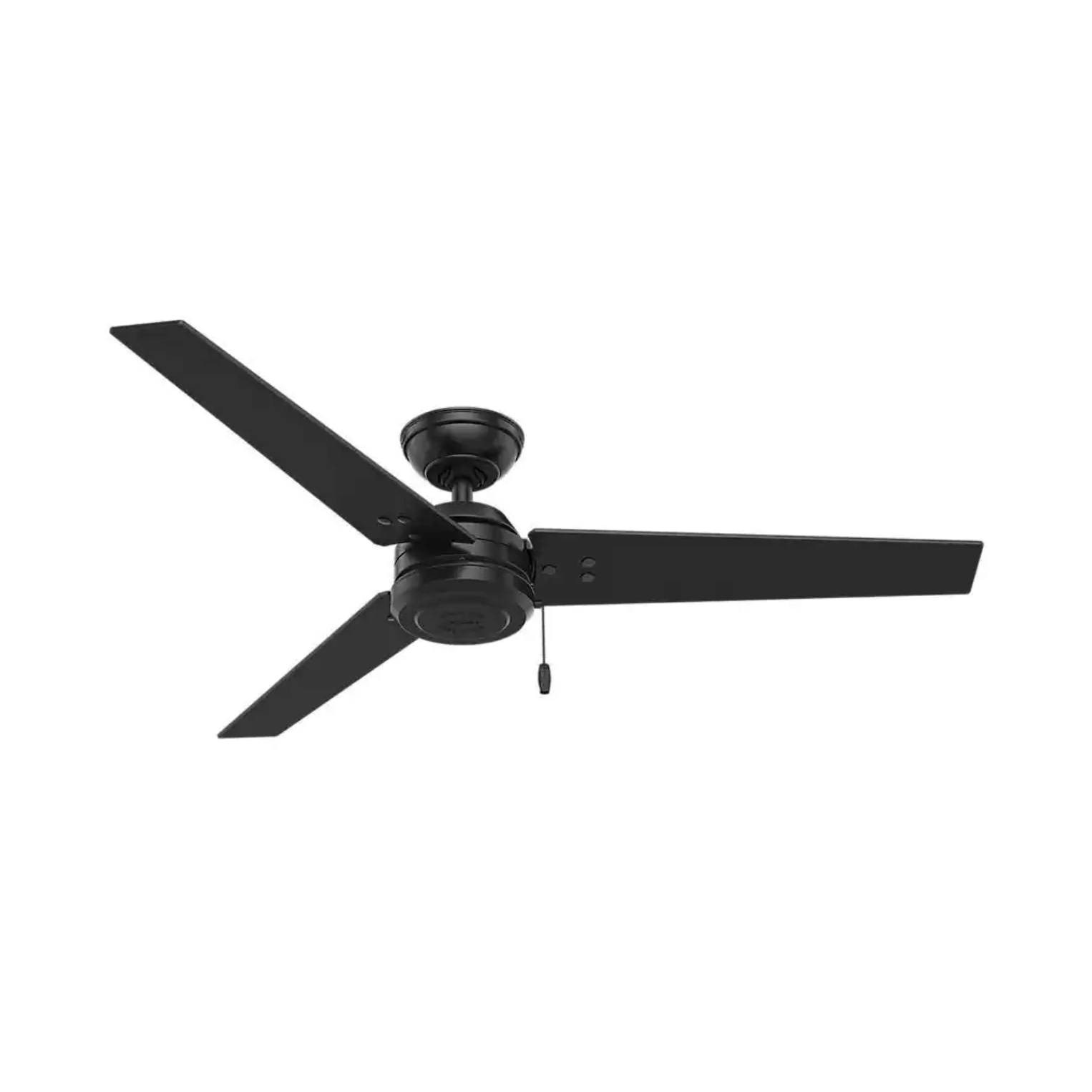 Hunter Cassius 52 in. Indoor/Outdoor Matte Black Ceiling Fan (59264)