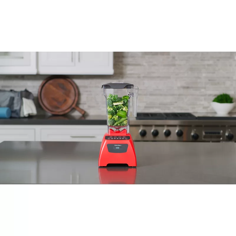 Blendtec Poppy Red Classic Countertop Blender
