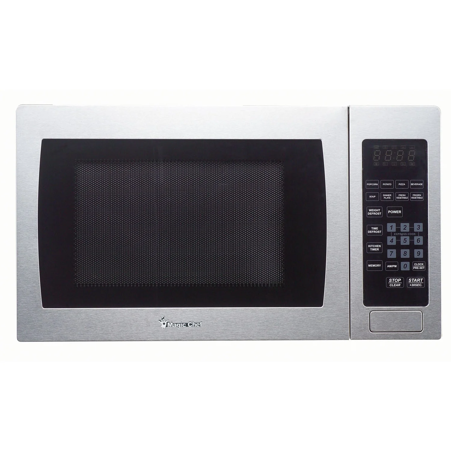 Magic Chef 19.1” 0.9 Cu. Ft. Countertop Microwave (MCM990ST)