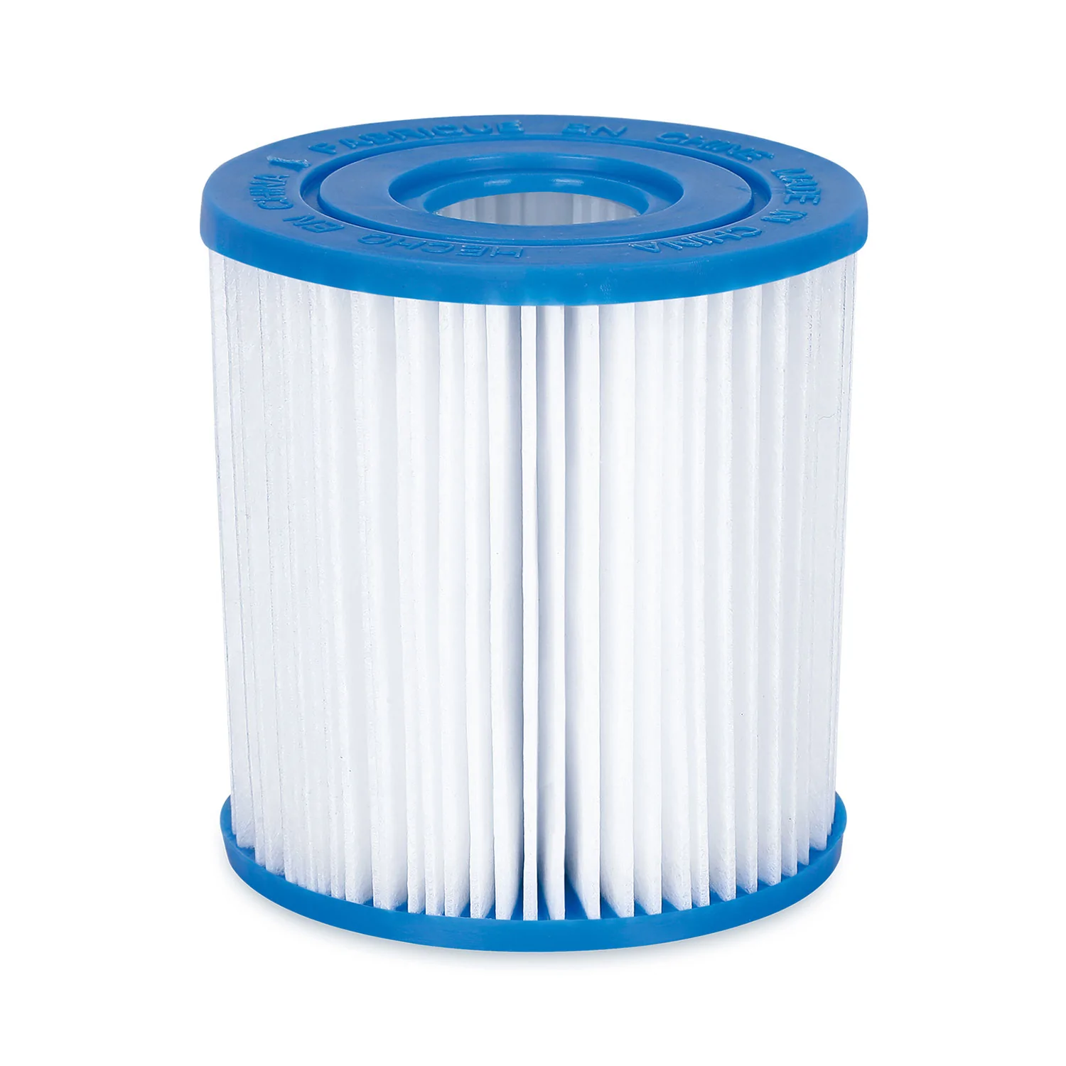 Summer Waves Active 8 Foot Stone Slate Print Metal Frame Above Ground Pool Set