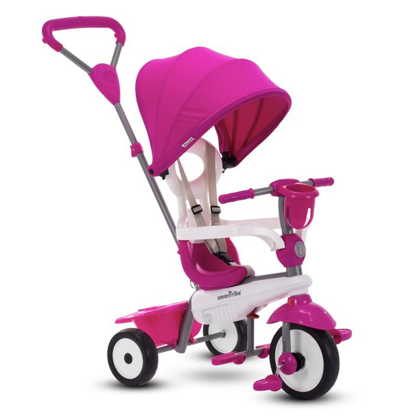 smarTrike Breeze Plus. 4-in-1 Toddler Tricycle 15M+ - Pink