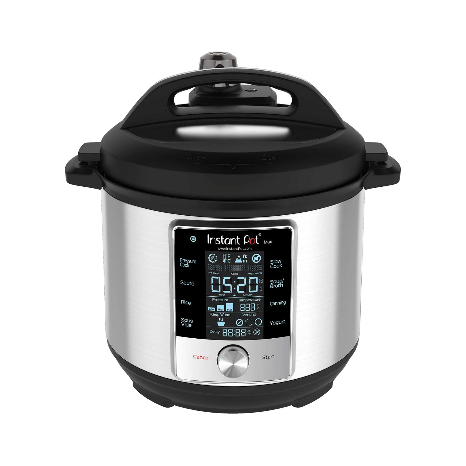 Instant Pot Max Pressure Cooker 9 In 1. Best For Canning With 15psi And Sterilizer