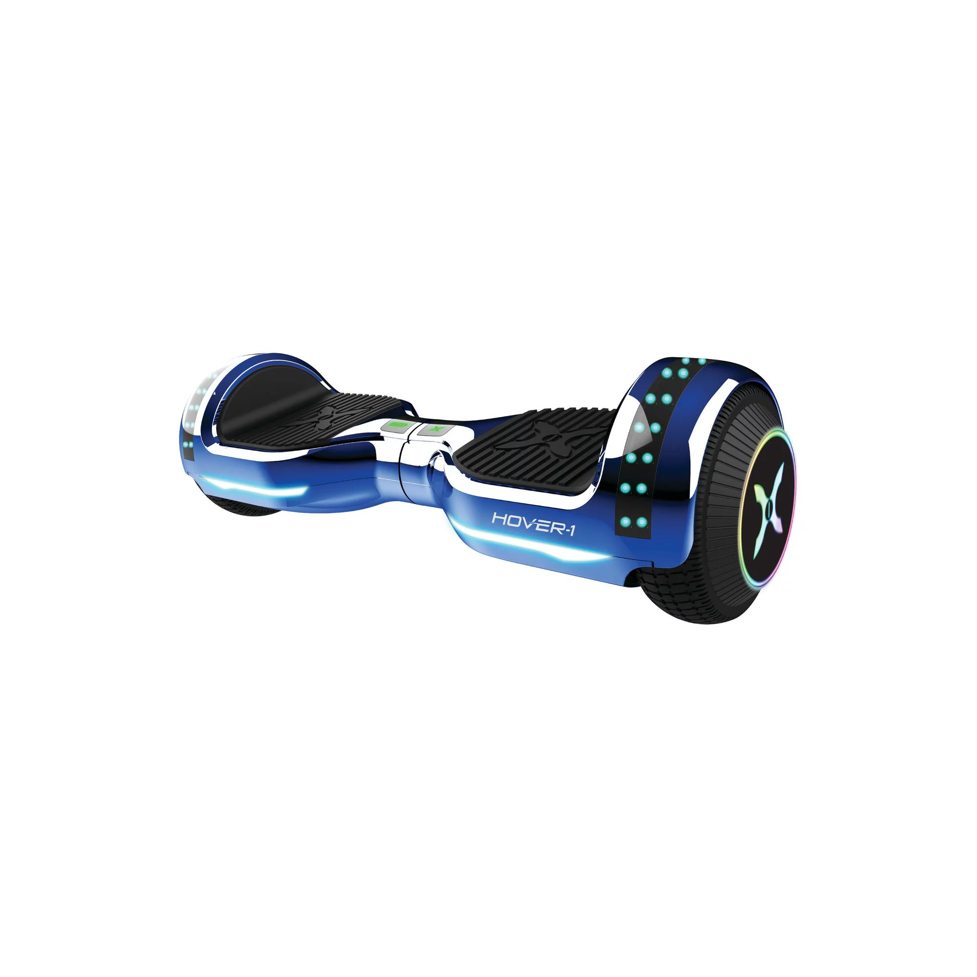 Hover-1 Blue Matrix UL Certified Electric Hoverboard with 6.5 In. Wheels. LED Sensor Lights. Bluetooth Speaker