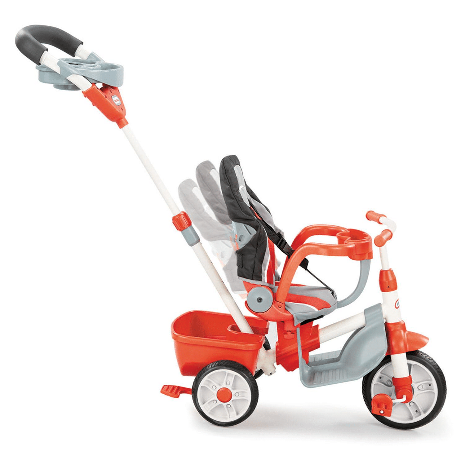 Little Tikes 5-in-1 Deluxe Ride & Relax. Reclining Trike - Red
