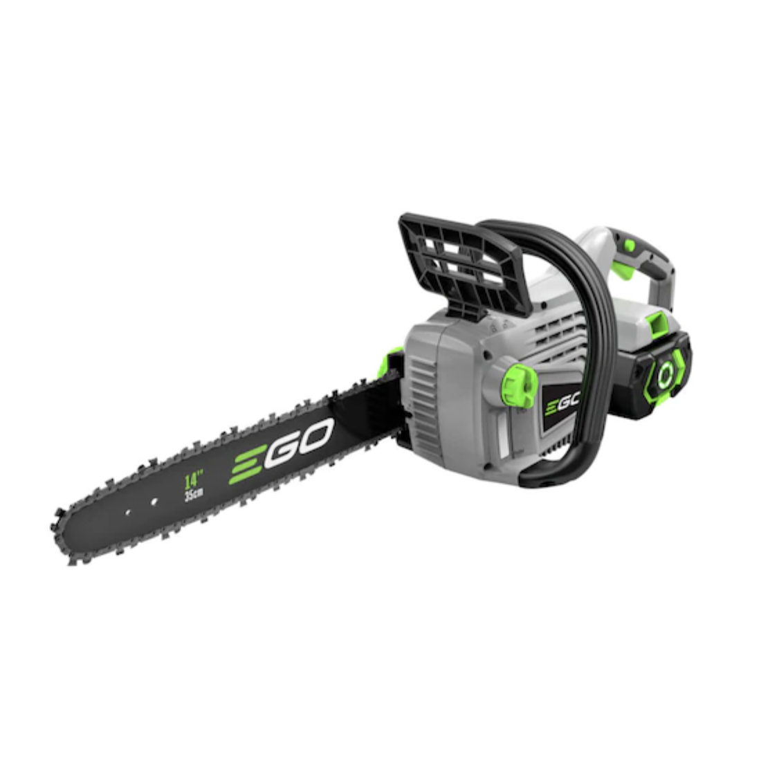 EGO POWER+ 56-Volt 14-in Brushless Cordless Electric Chainsaw 2.5 Ah. Battery & Charger Included (CS1401)