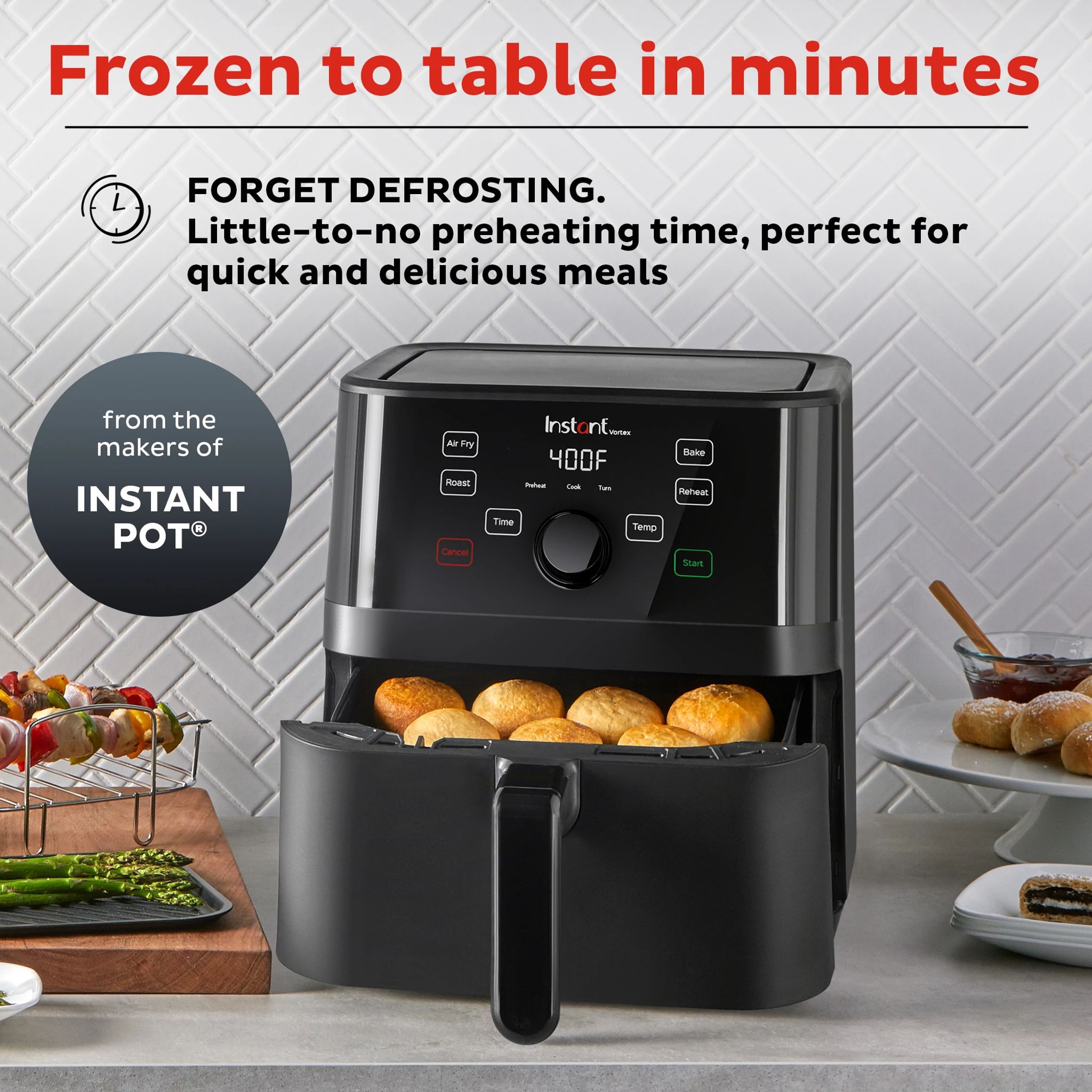 Instant Vortex 5.7-quart Air Fryer with Accessories