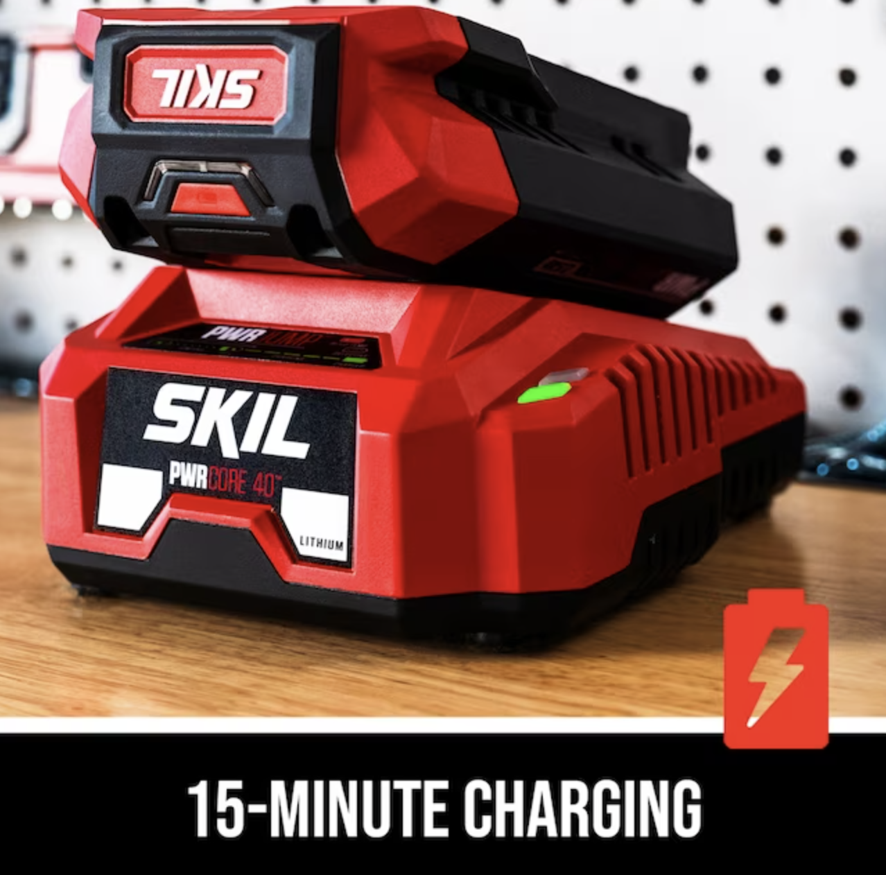 Skil 40-volt 14-in Brushless Battery Chainsaw 2.5 Ah (Battery and Charger Included)