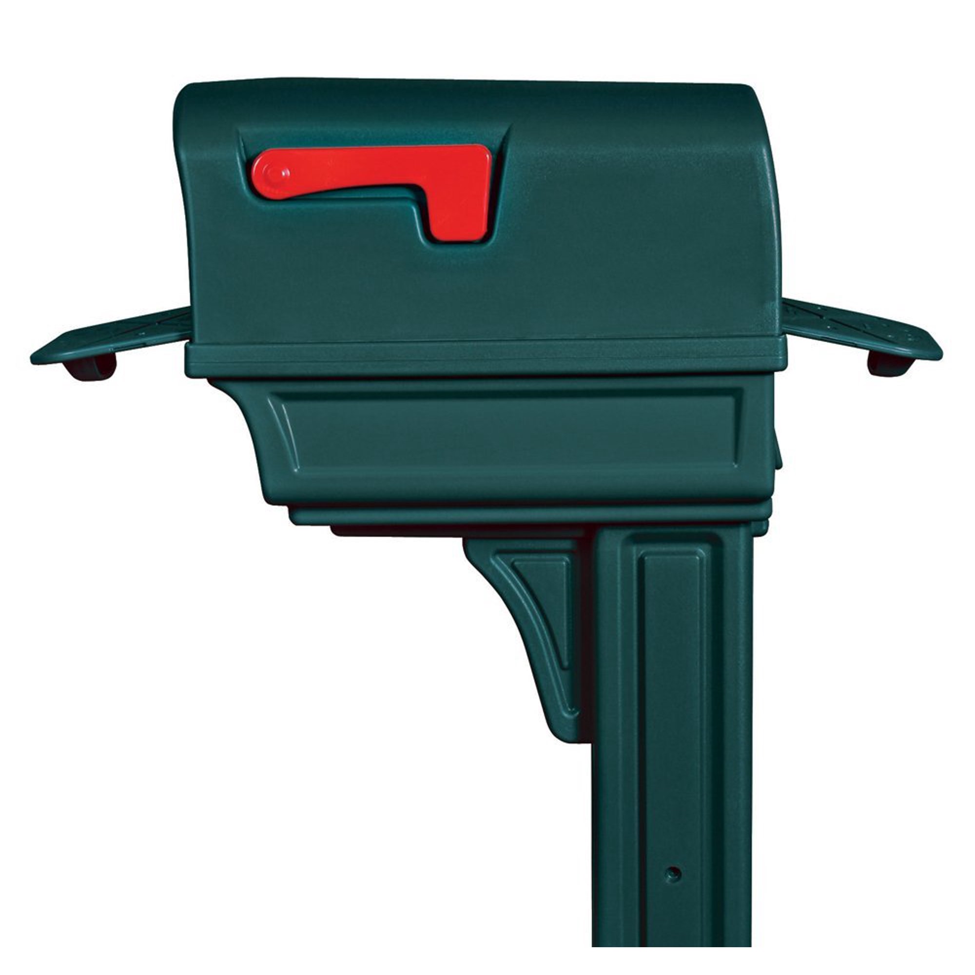 Gibraltar Mailboxes Gentry All-in-One. Large. Plastic. Green. GGC1G0000