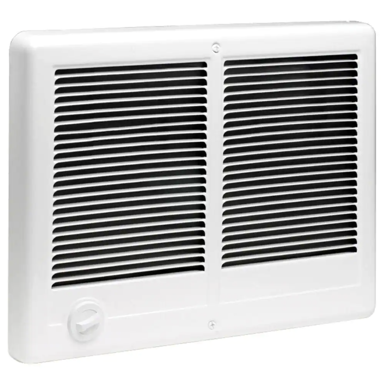 Cadet 240/208-volt 4.000/3.000-watt Com-Pak Twin In-wall Fan-forced Electric Heater in White
