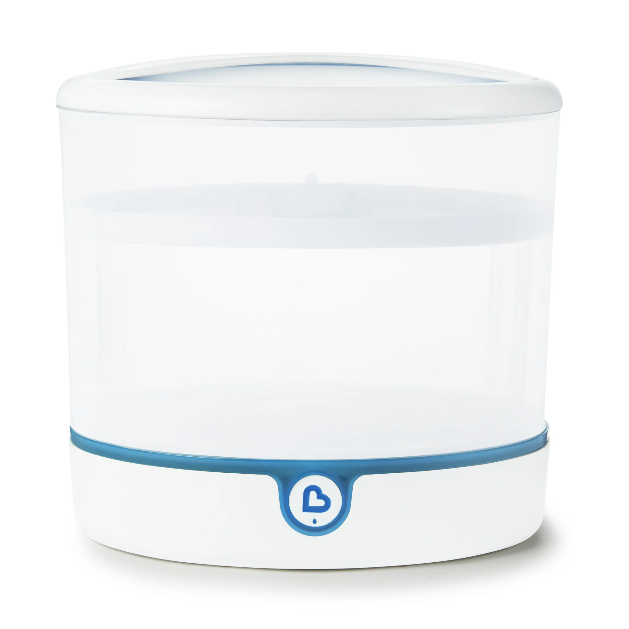 Munchkin Clean Electric Baby Bottle Sterilizer. Includes Heat-Resistant Handle and Tongs. White