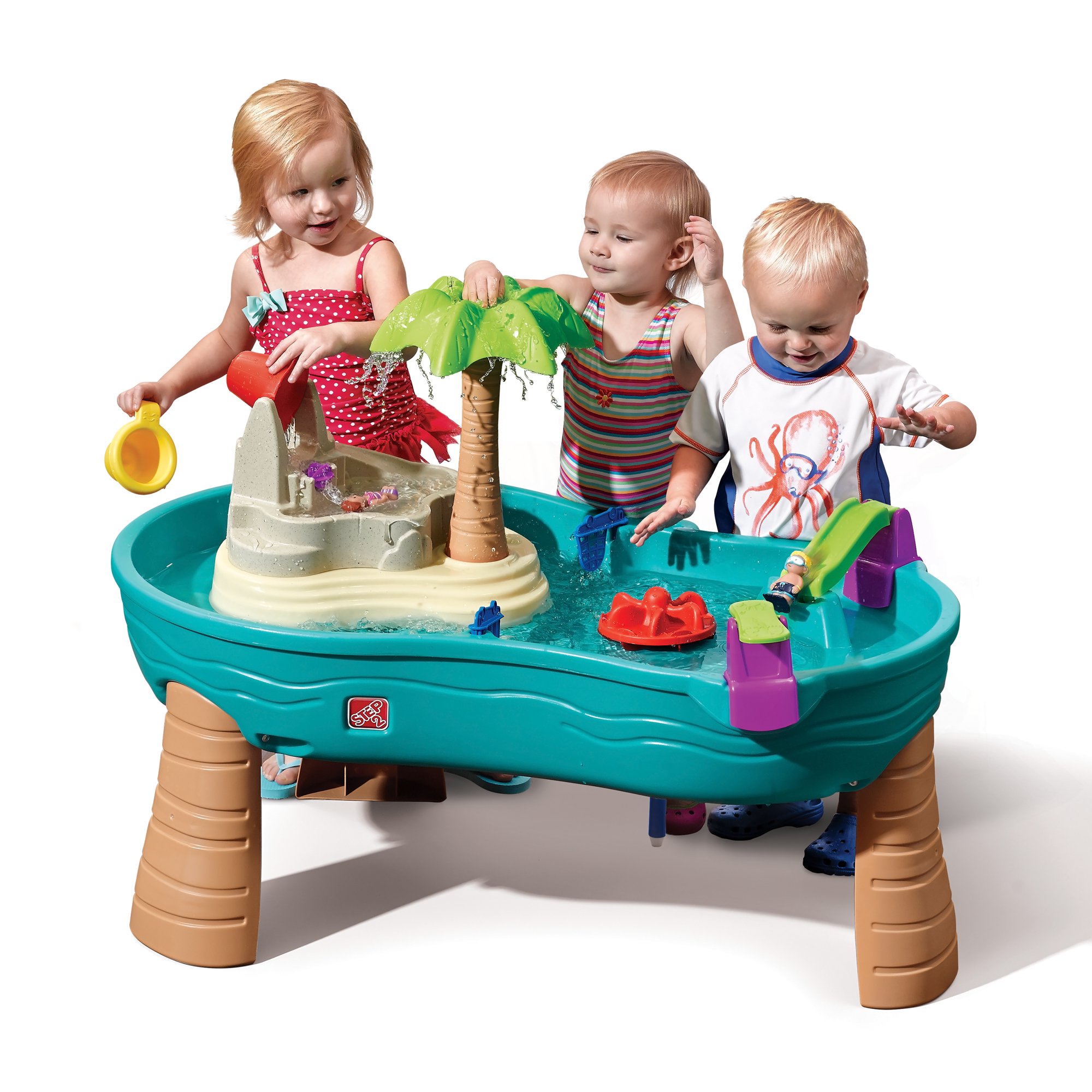 Step2 Splish Splash Seas Water Table With 9 Piece Accessory Set