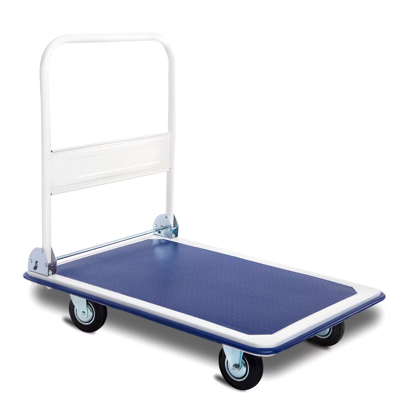 Costway 660 lbs Platform Cart Dolly Folding Foldable Moving Warehouse Push Hand Truck