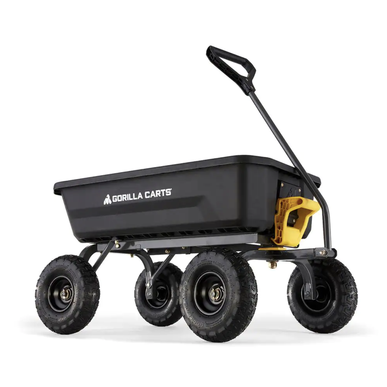 Gorilla Carts 4 Cu. Ft. Poly Garden Dump Cart (GCG-4)