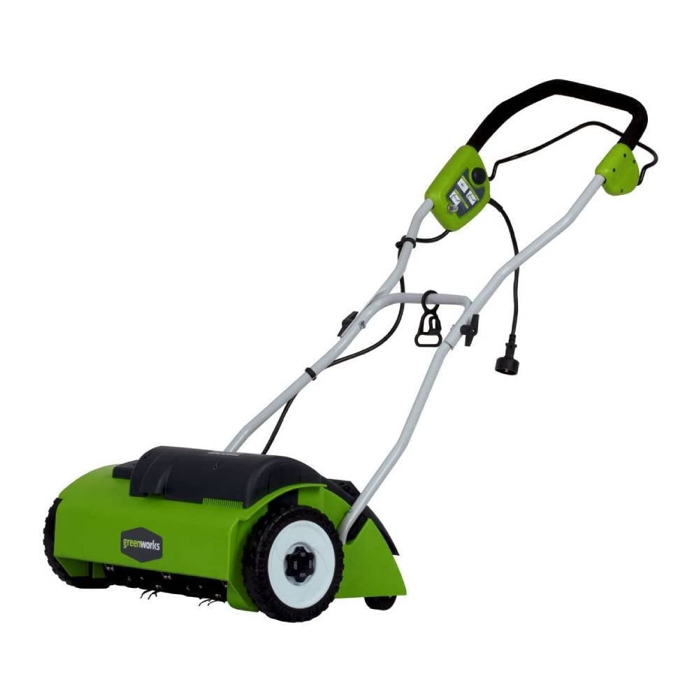 Greenworks 14-Inch 10 Amp Corded Dethatcher 27022
