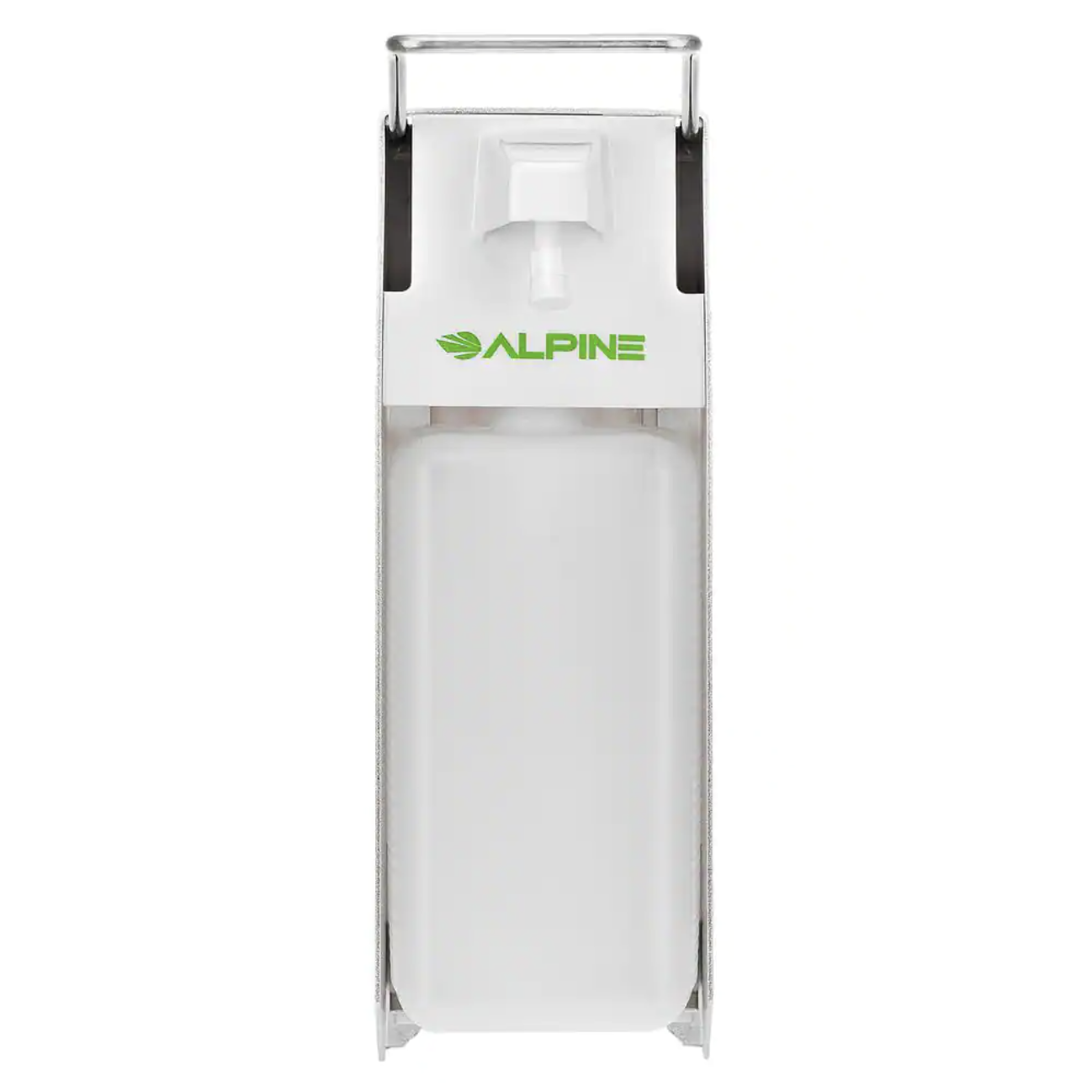 Alpine Industries Stainless Steel 33 oz. Wall Mount Elbow Press Liquid Gel Soap and Hand Sanitizer Dispenser (4-Pack)