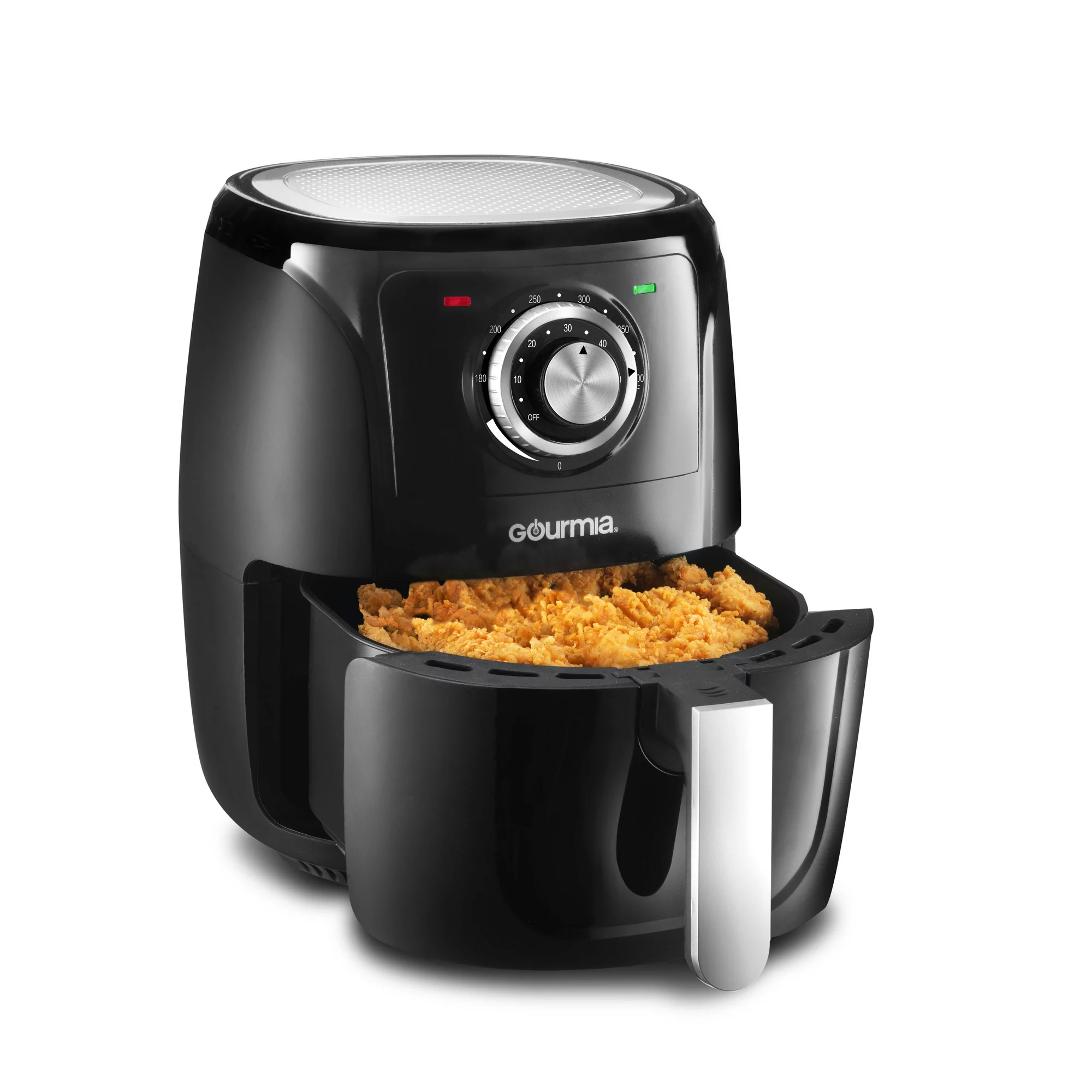 Gourmia 5-Qt Air Fryer with Nonstick Dishwasher Safe Basket. Black