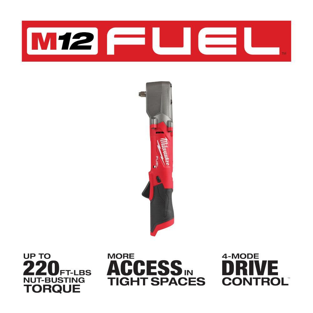 Milwaukee M12 FUEL 3/8″ Right Angle Impact Wrench