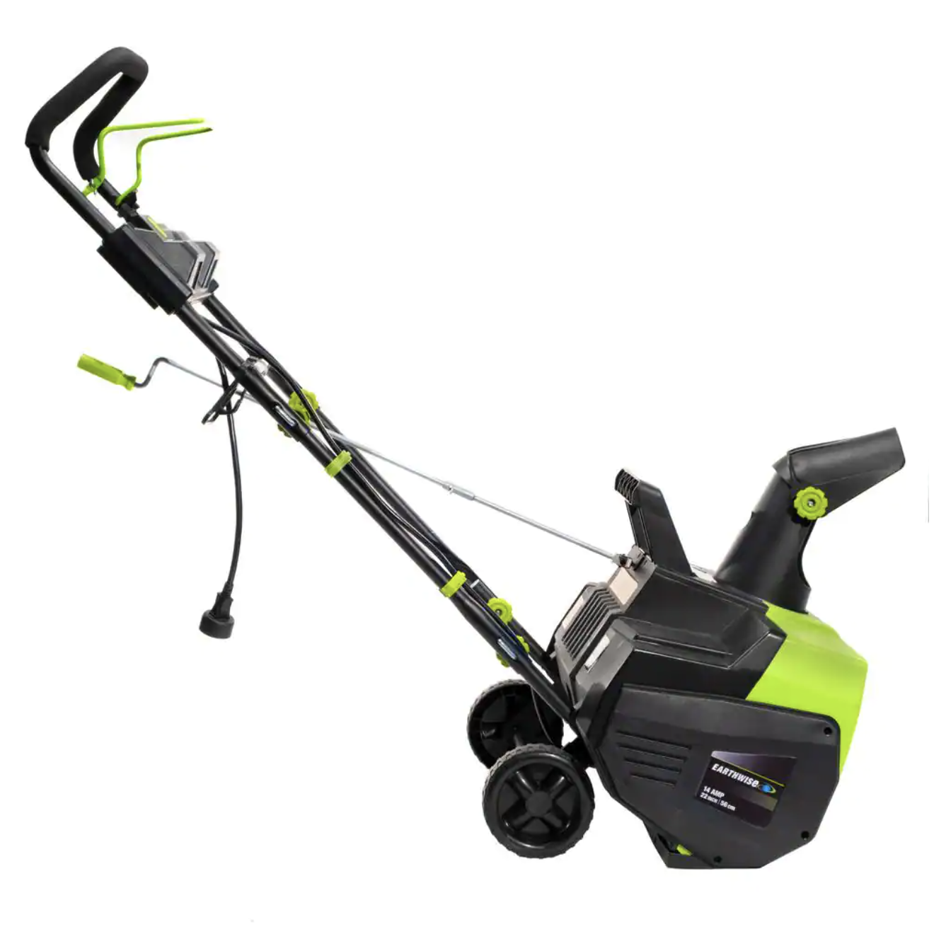Earthwise 22 in. 14 Amp Corded Electric Snow Thrower with LED Lights