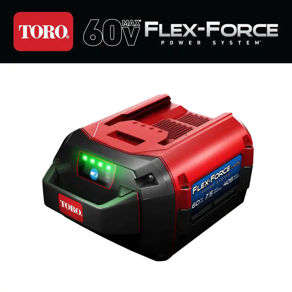 Toro 60V MAX* Flex-Force 7.5Ah Lithium-Ion Battery