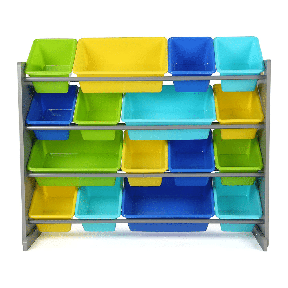 Humble Crew Extra-Large Toy Organizer. 16 Storage Bins