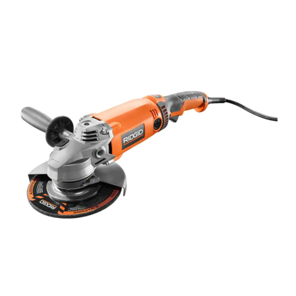 Ridgid 15 Amp Corded 7 in. Twist Handle Angle Grinder