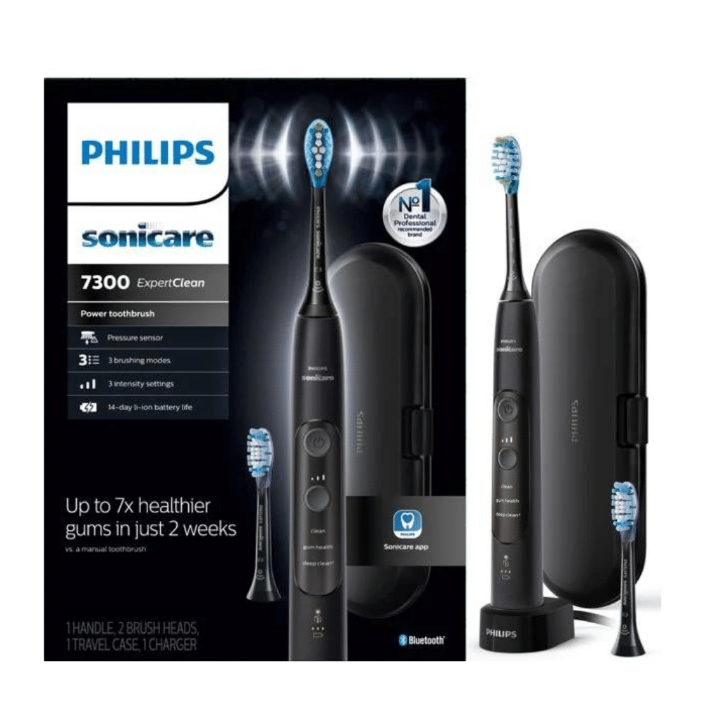 Philips Sonicare Expertclean 7300 HX9610/17 Rechargeable Electric Toothbrush. Black