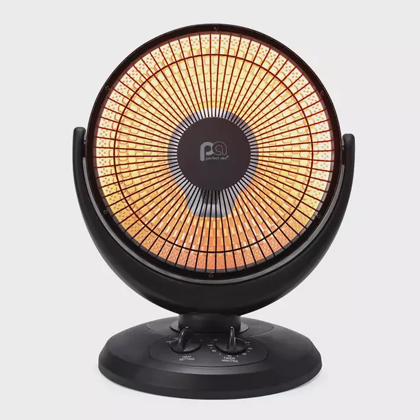 Perfect Aire Oscillating Radiant Dish Heater