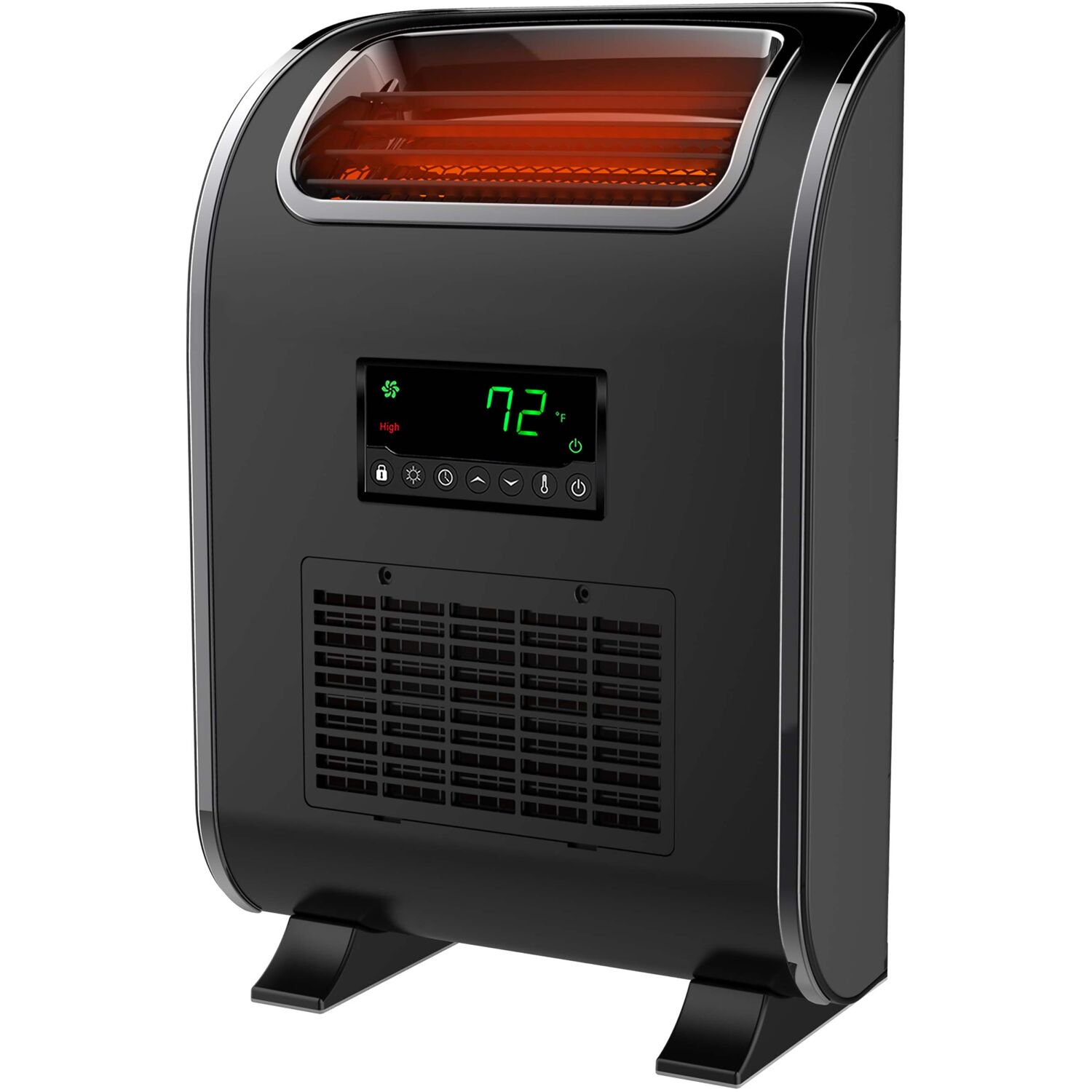 LifeSmart HT1153L 3-Element Slim Line Heater Unit in Black Chrome