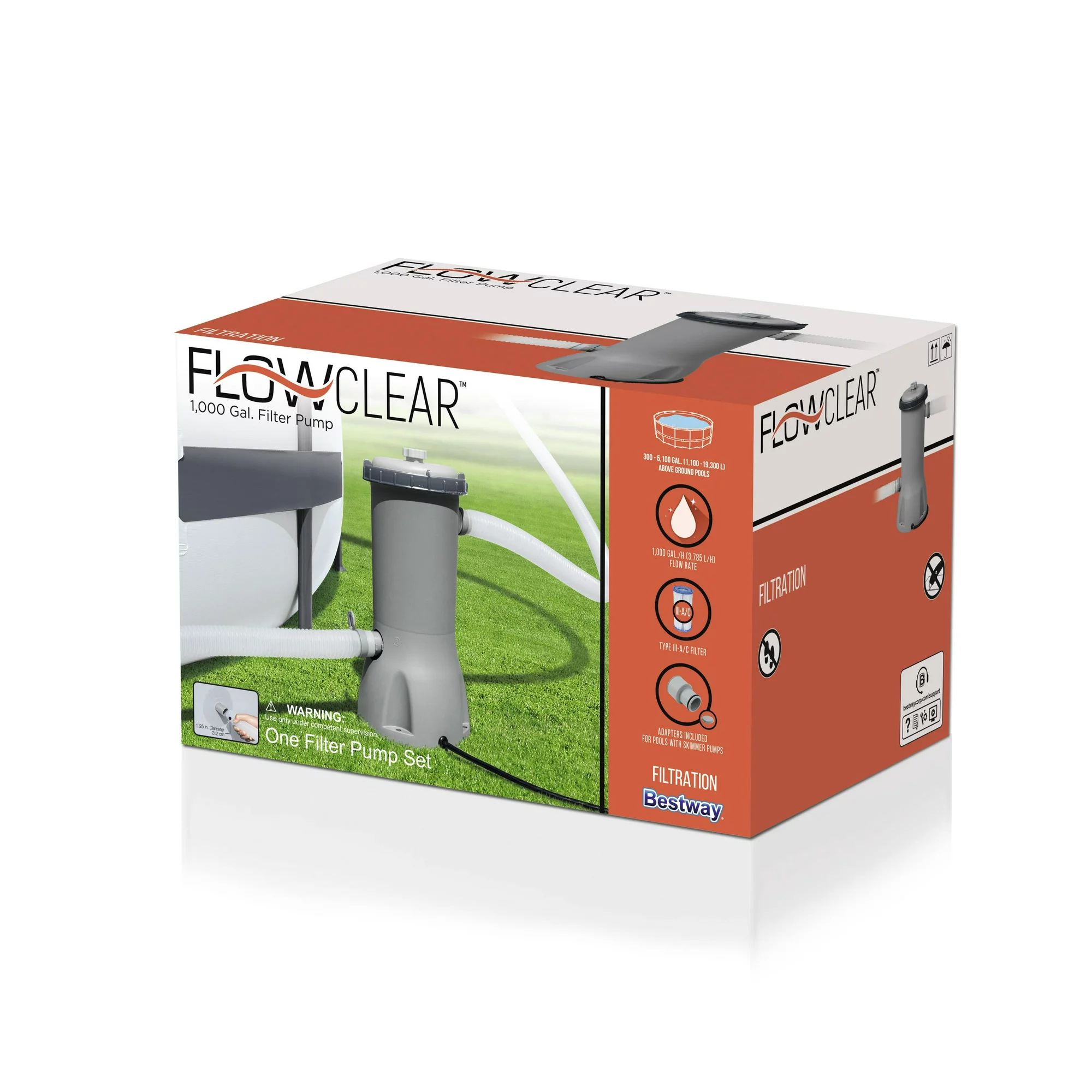Flowclear 1000 gal. Filter Pump