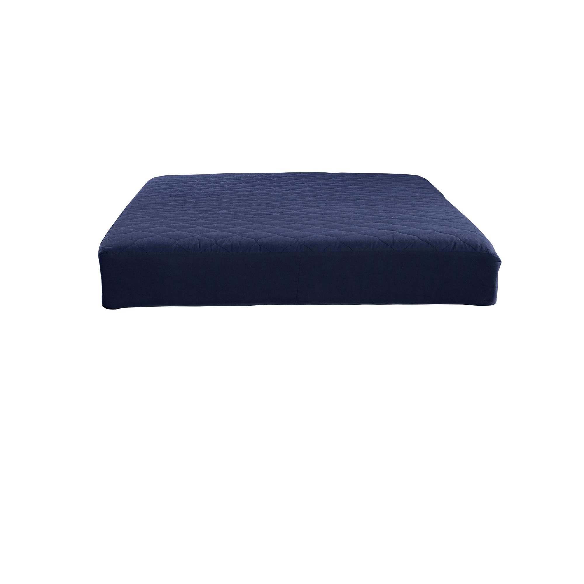 DHP Value 6 Inch Thermobonded Polyester Filled Quilted Top Bunk Bed Mattress. Twin. Navy