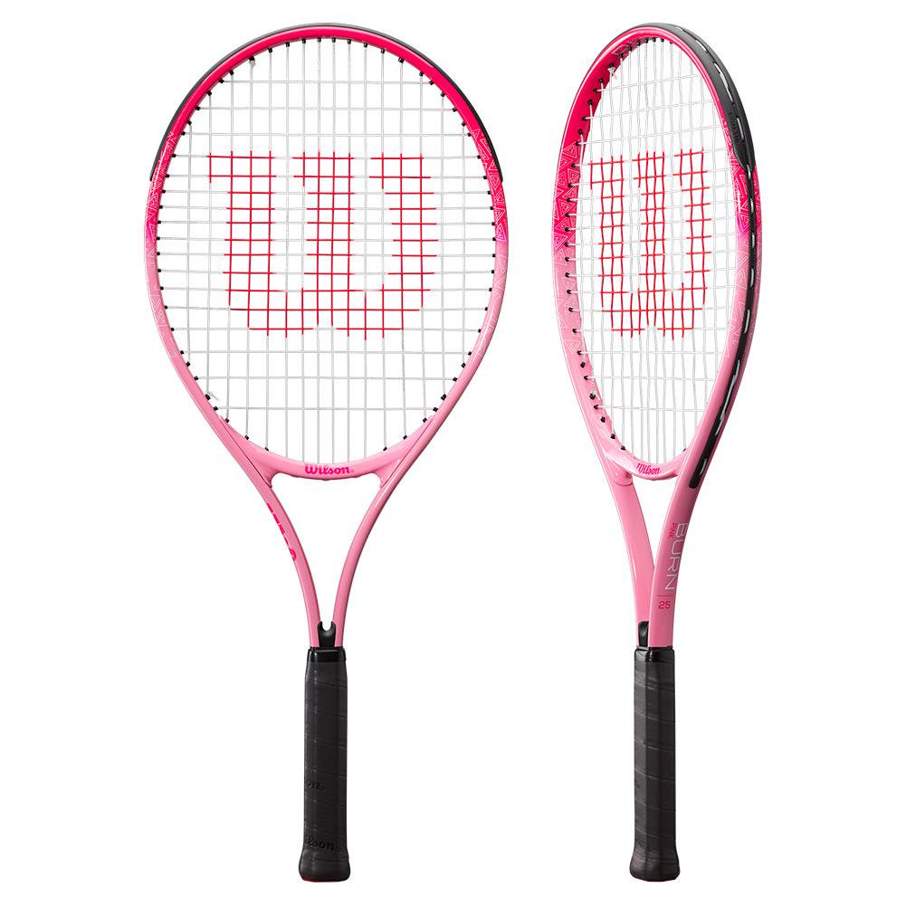 Wilson Burn Pink 25 in. Junior Tennis Racket (Ages 9-10)