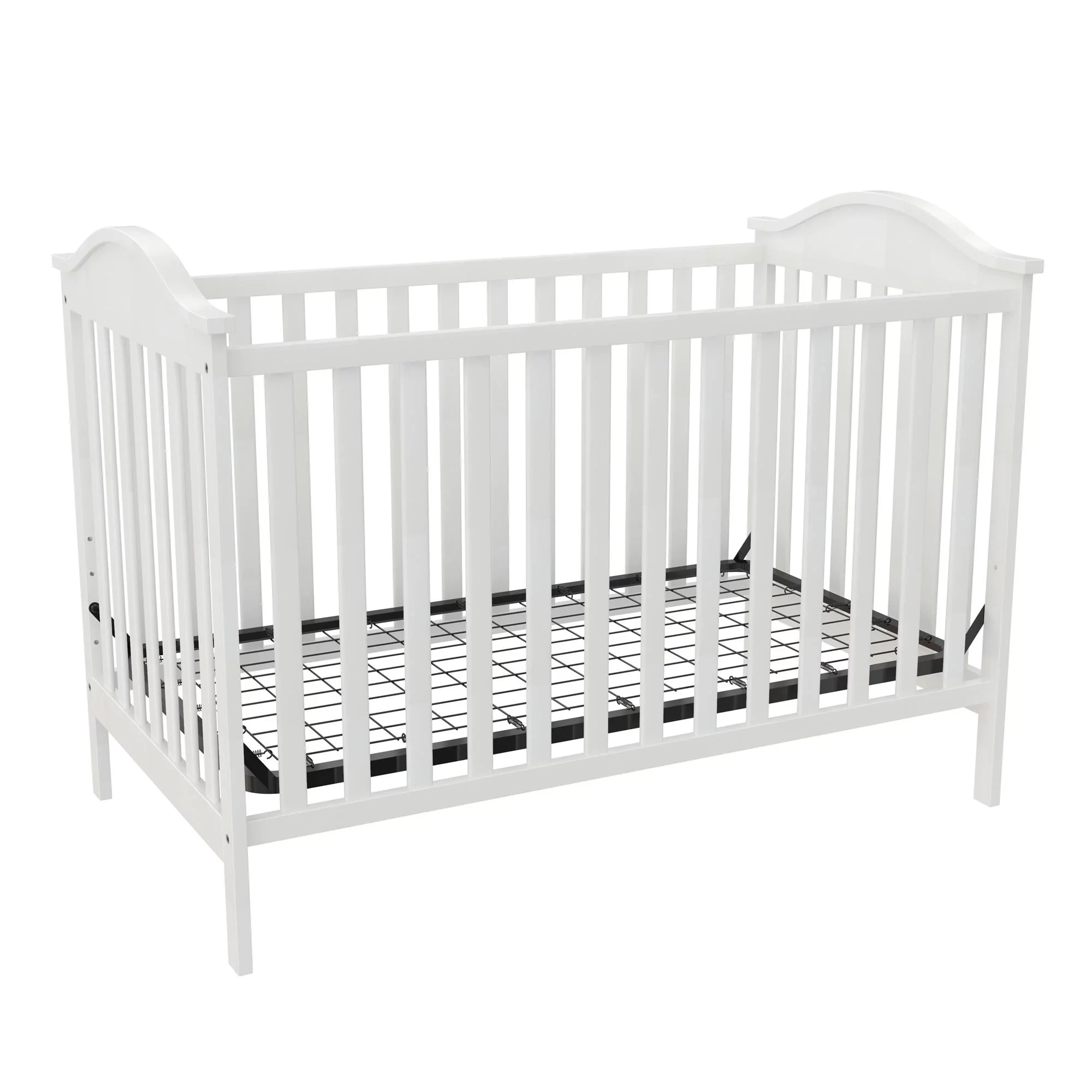 Baby Relax Adele 3-in-1 Convertible Crib. White