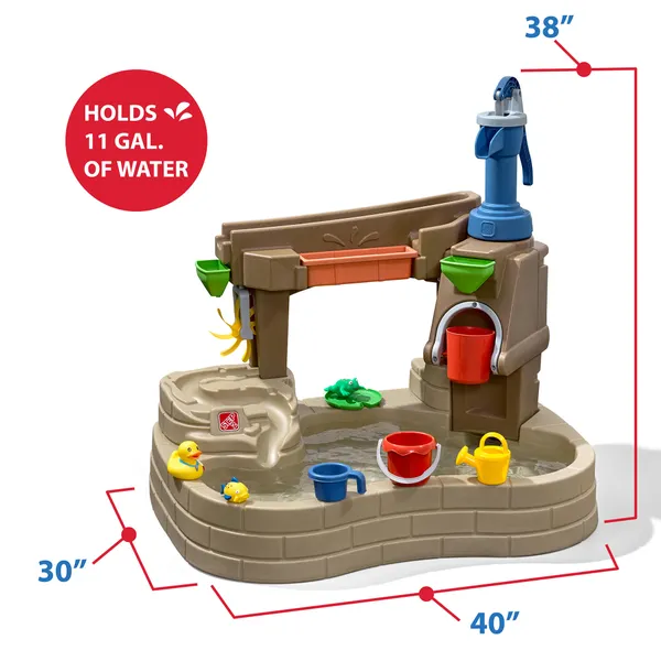 Pump & Splash Discovery Pond Water Table for Toddlers