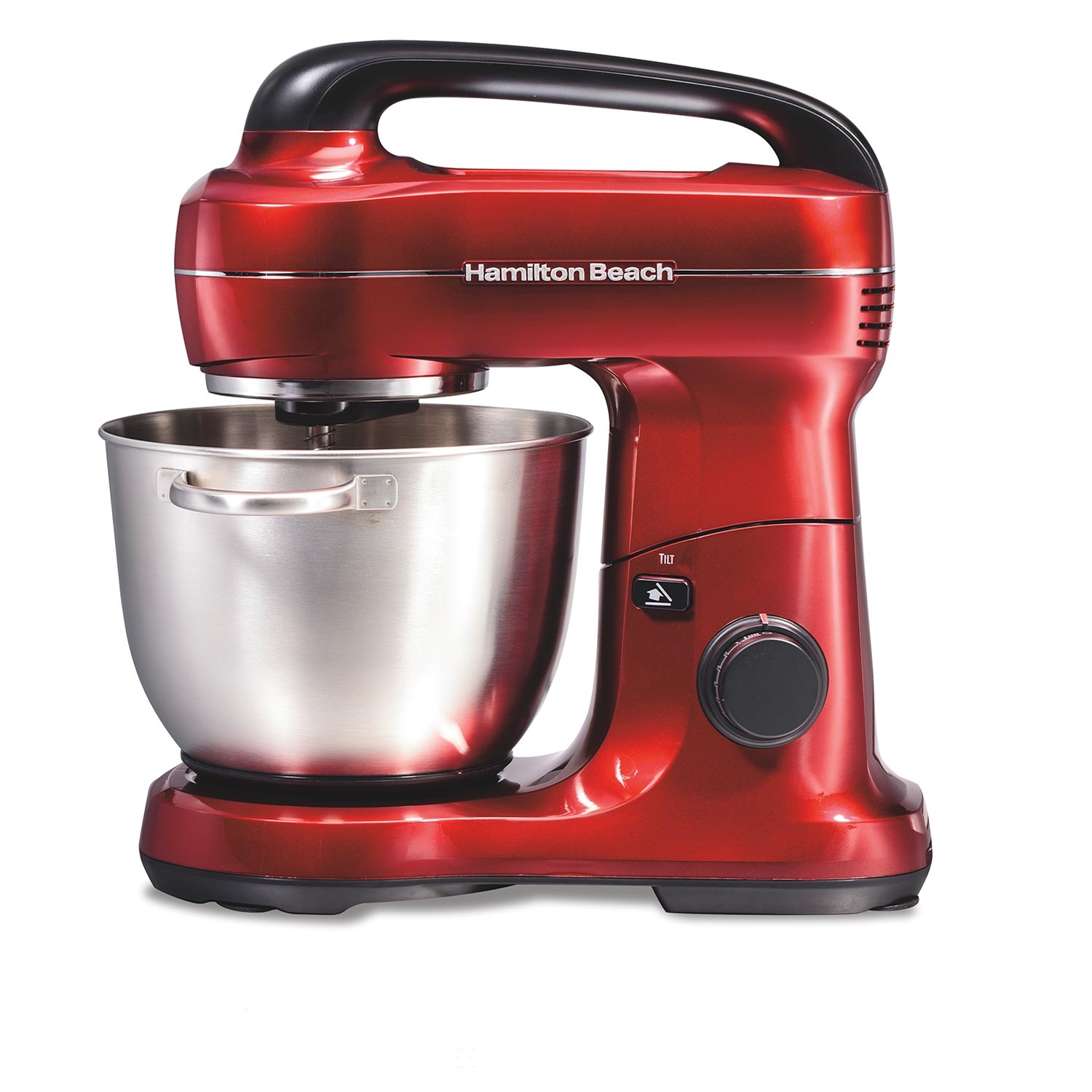 Hamilton Beach 7 Speed Stand Mixer. Red Model 63395