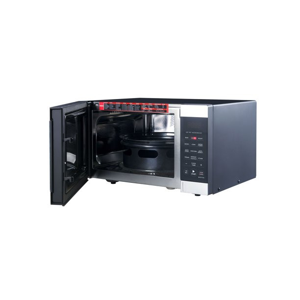 Galanz 0.9 Cu Ft Air Fry Microwave. 900 Watts. Stainless Steel