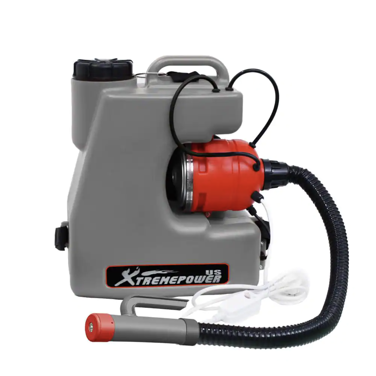 XtremepowerUS 110-Volt Electric Backpack Fogger Machine Disinfectant Corded Mist Blower Sprayer Particle 0-50 m/mm