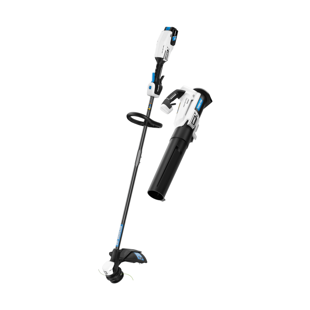 Hart 20-Volt 13″ Cordless Trimmer & Blower Combo Kit (HGCK0318VNM)