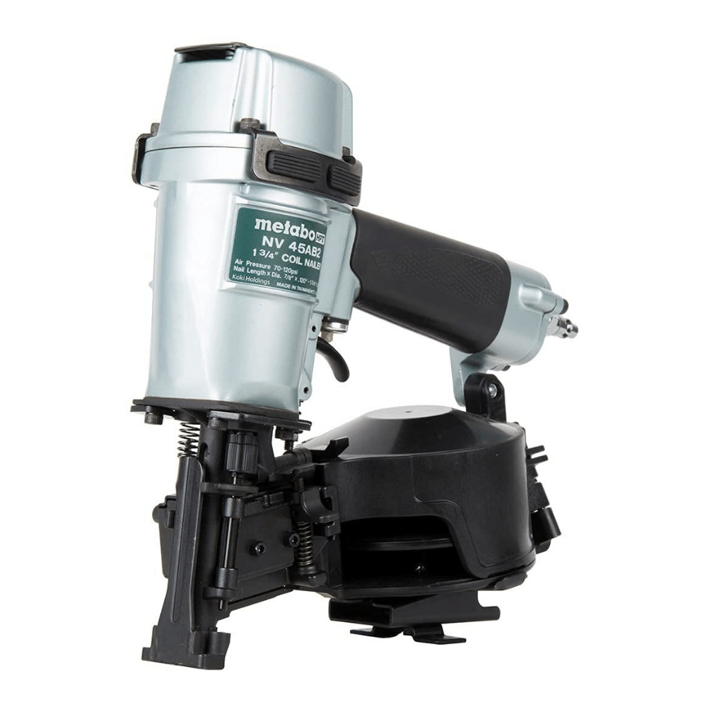 Metabo HPT Pneumatic. Coil Roofing Nails. From 7/8-Inch Up to 1-3/4-Inch. 16 Degree Magazine (NV45AB2)