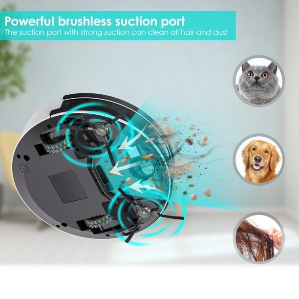 Lefant Robot Vacuum M210 Wi-Fi Connected. White