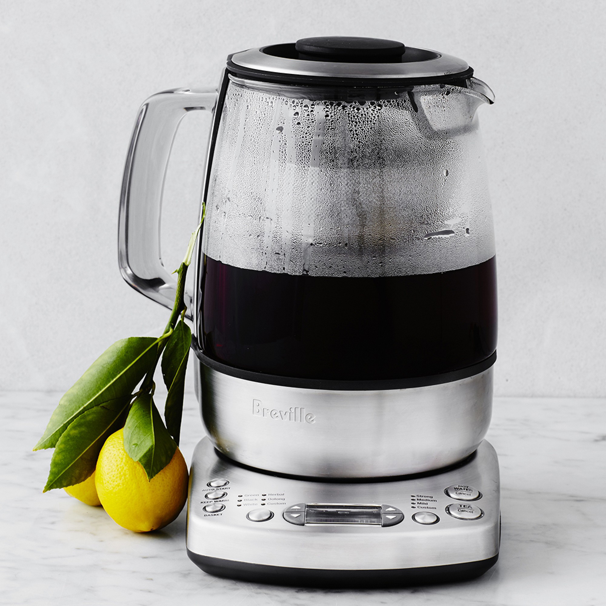 One-Touch Tea Maker. Dishwasher Safe