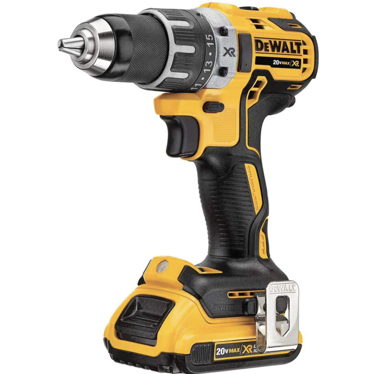 Dewalt 20V MAX XR Cordless Brushless Drill/Impact Combo Kit with (2) 20V 2.0Ah Batteries & Circular Saw (DCK283D2W391B)
