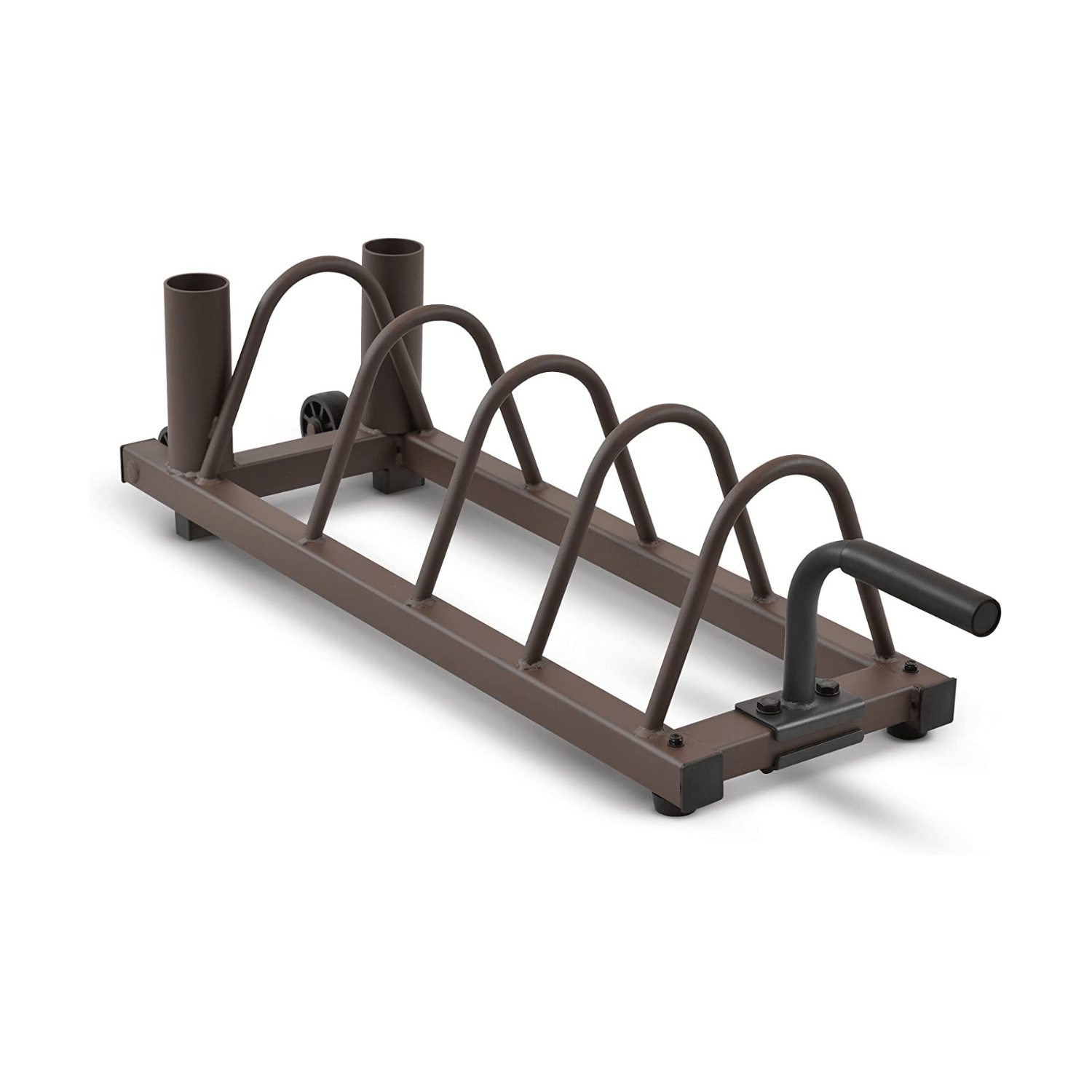 Steelbody Horizontal Plate and Olympic Bar Rack Organizer