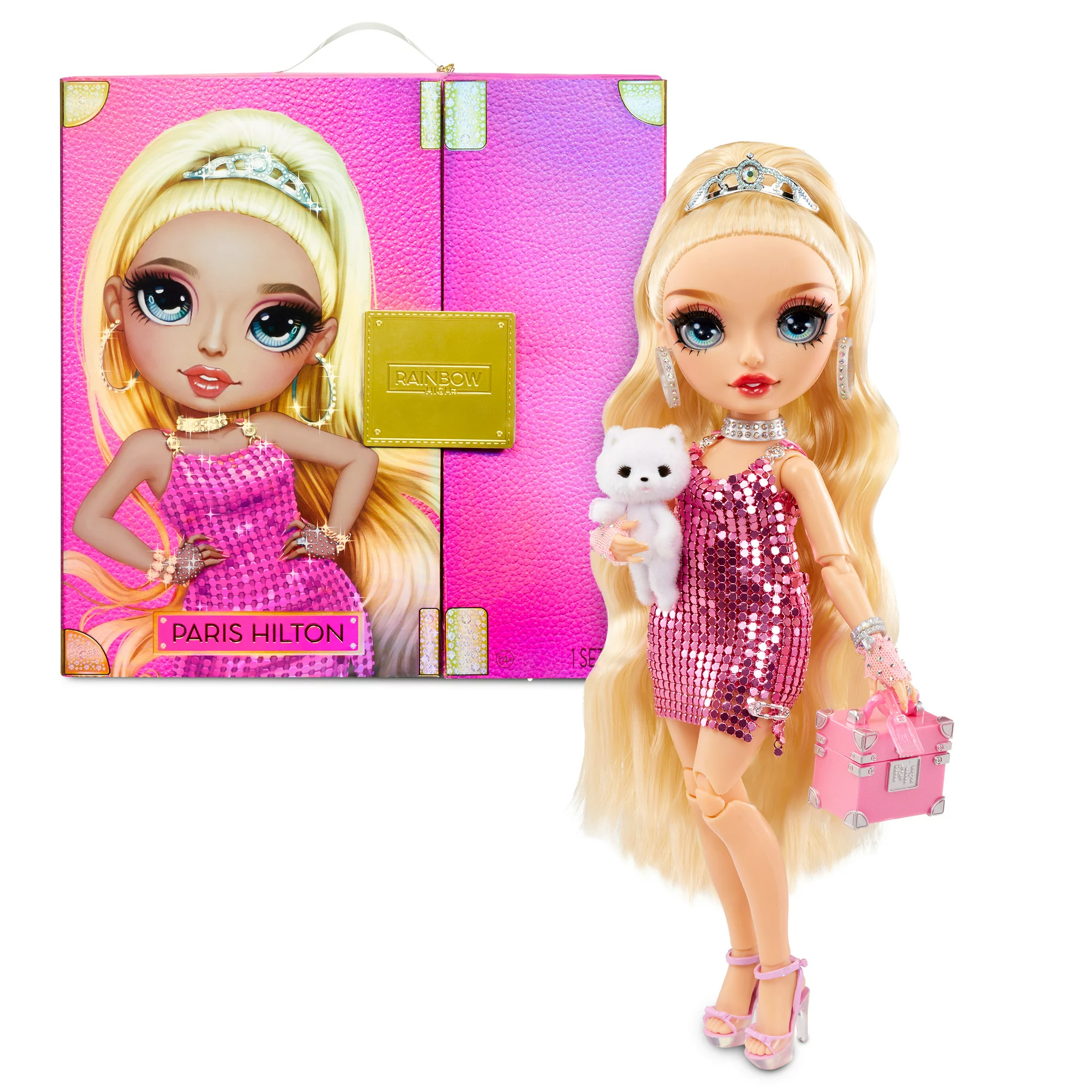Rainbow High  High Premium Edition- Paris Hilton Collector Doll. 11-Inch
