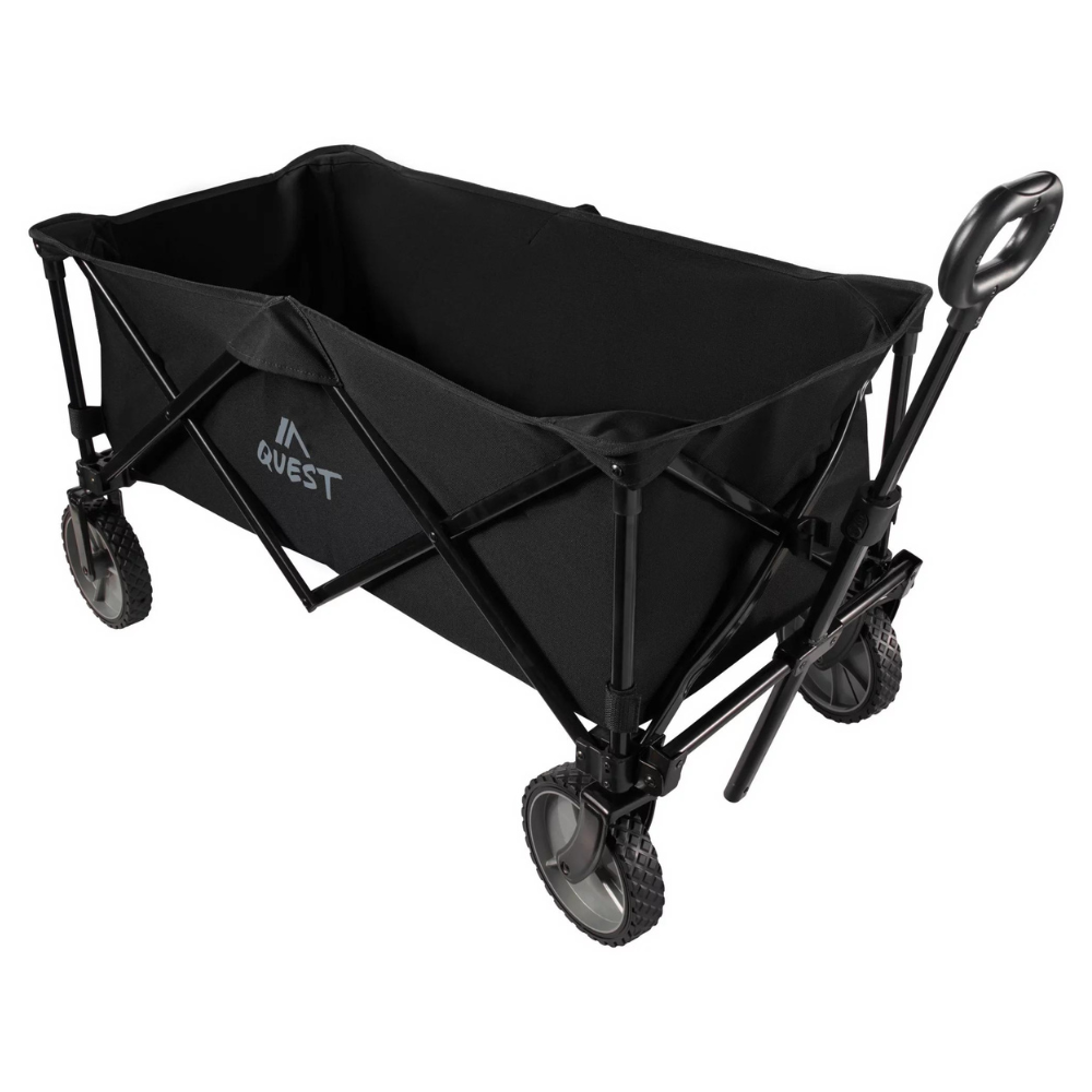 Quest Quad Fold Wagon. Black